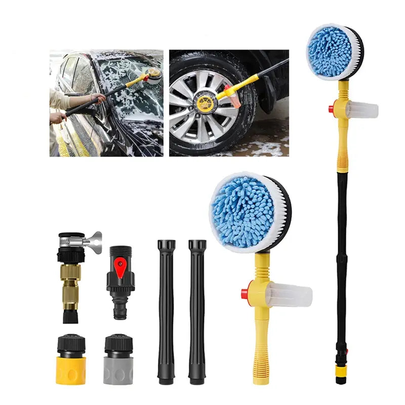 360° Car Wash Brush Kit