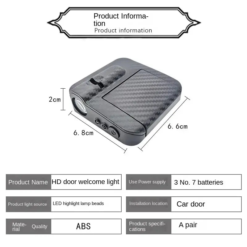 Car Logo Wireless Courtesy Car Door Projector